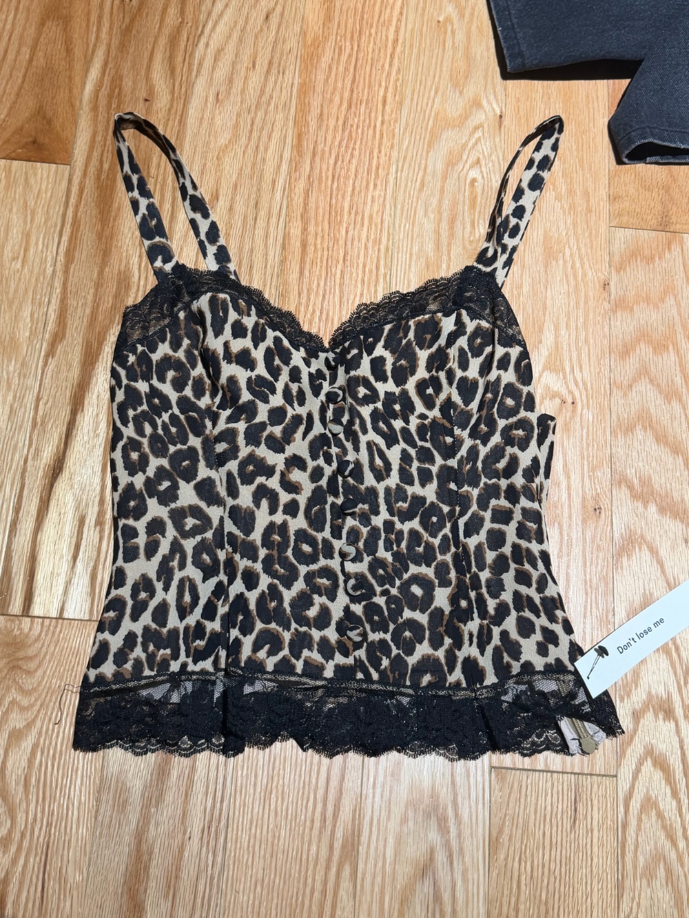 Reformation Lisette Top Brown - Size 2 - Picture 8 of 8